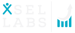 xSEL labs logo- white